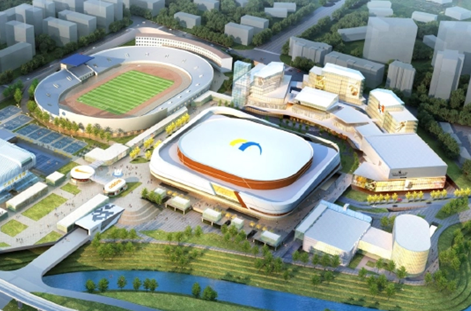 重庆巴南体育馆钢结构工程